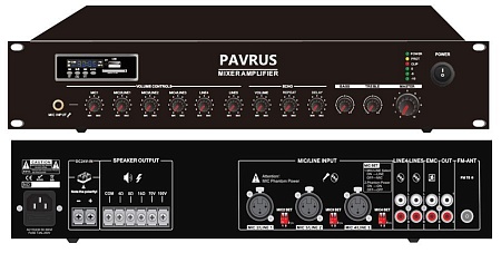 PAVRUS PA-A500EC микшер-усилитель